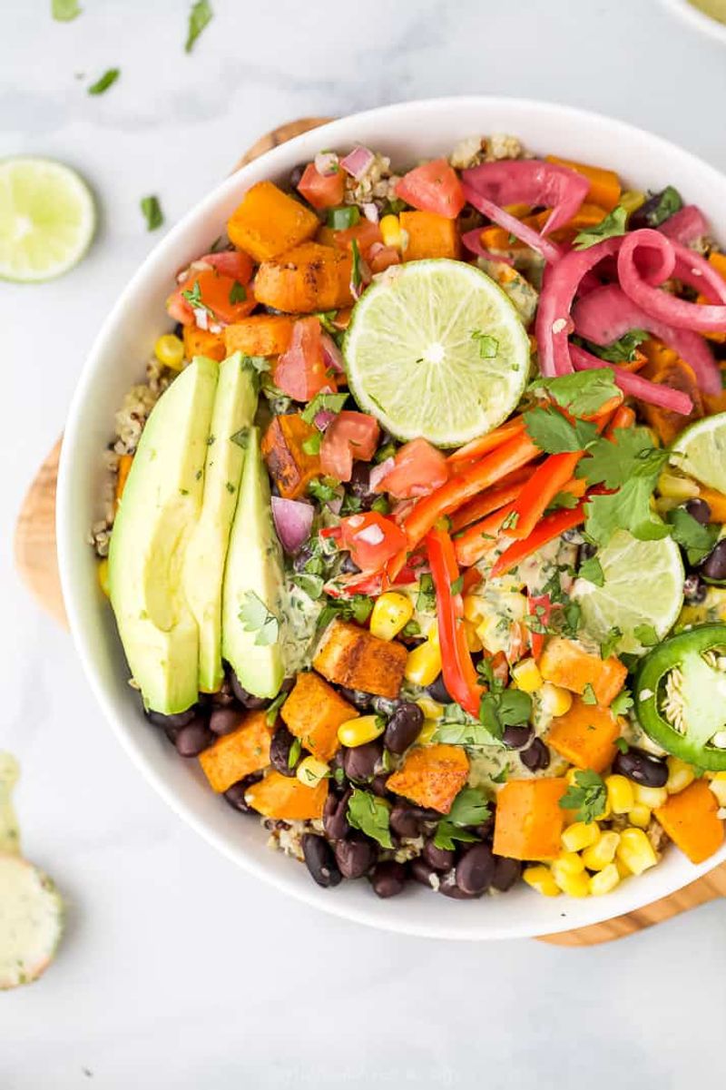 Southwest Sweet Potato Bowls