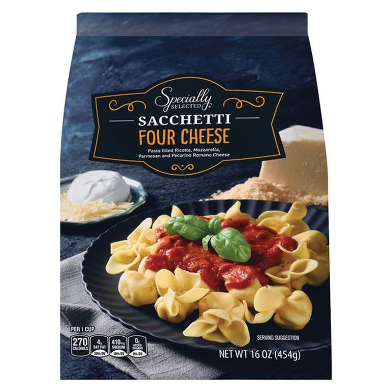 Specially Selected Four Cheese Sacchetti