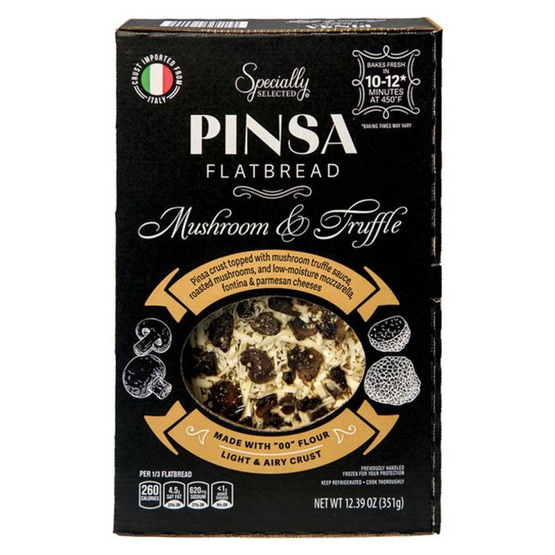 Specially Selected Mushroom & Truffle Pinsa Flatbread