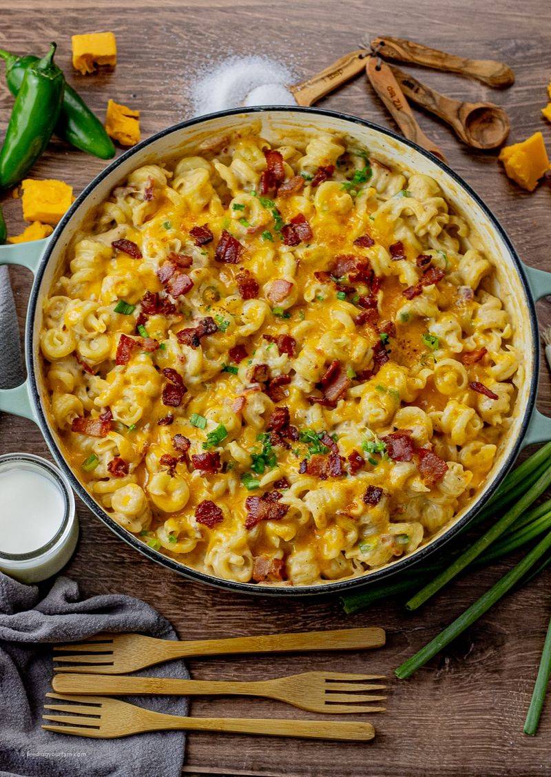 Spicy Jalapeño-Bacon Mac