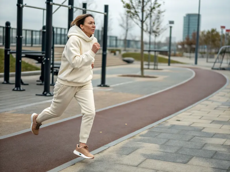 Sporty Neutrals with Athletic Flair