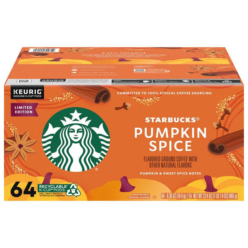 Starbucks Pumpkin Spice Latte Pods & Syrups