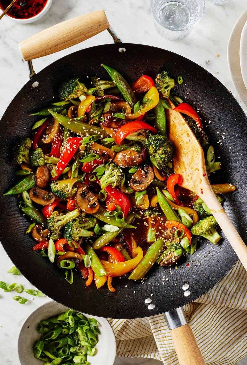 Stir-Frying Over High Heat