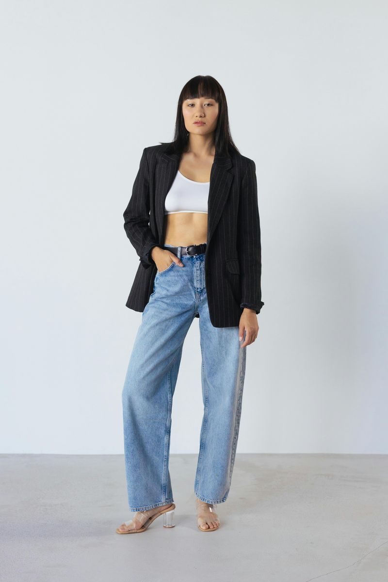 Straight High Jeans