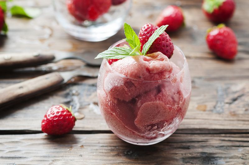 Strawberry Sorbet