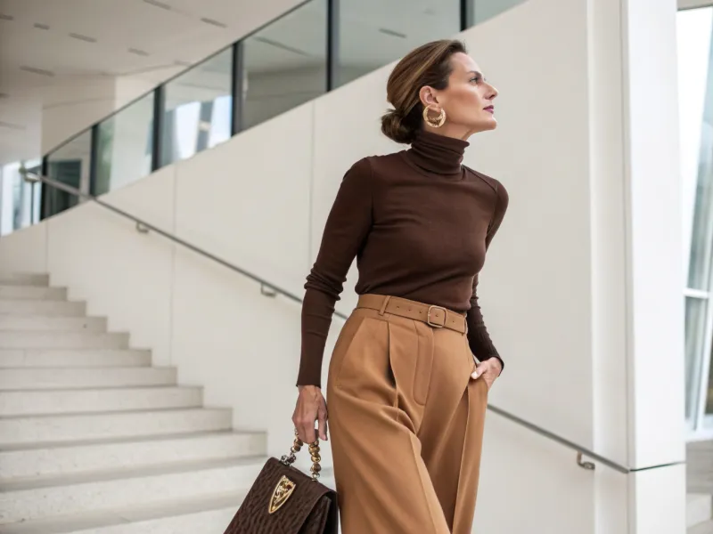 Streamlined Silhouettes with Sleek Tops