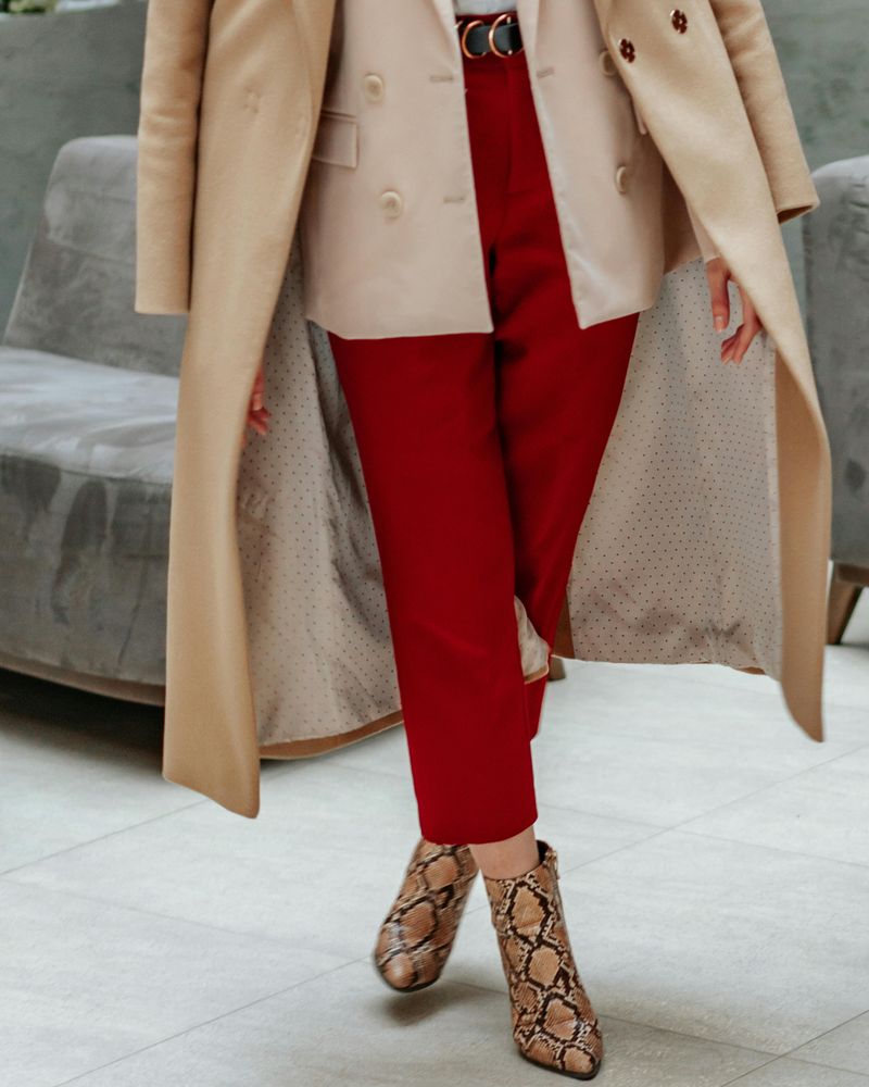 Tailored Wool Trousers