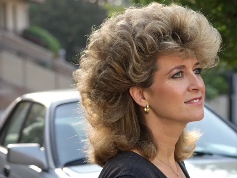 The Bouffant or Teased Crown