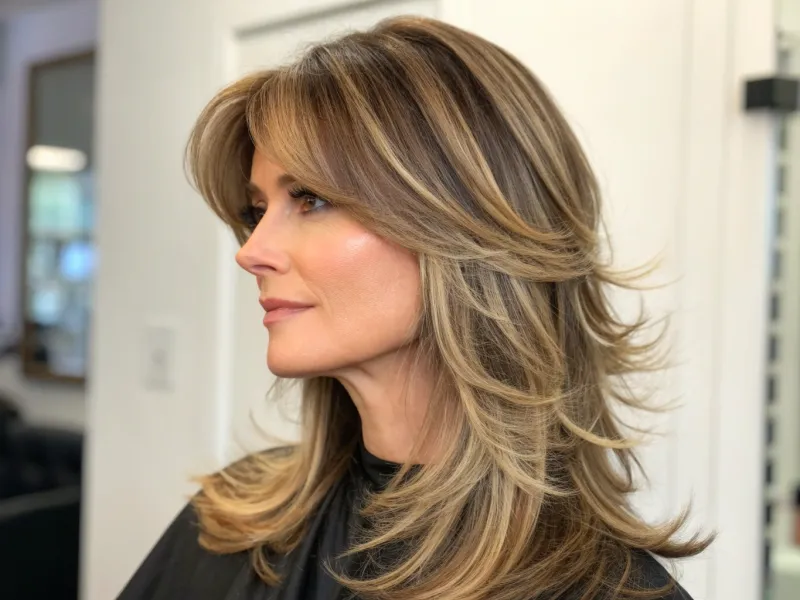 The Butterfly Cut with Wispy Ends