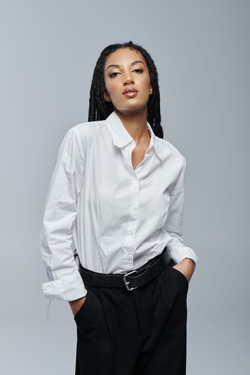 The Crisp White Button-Down