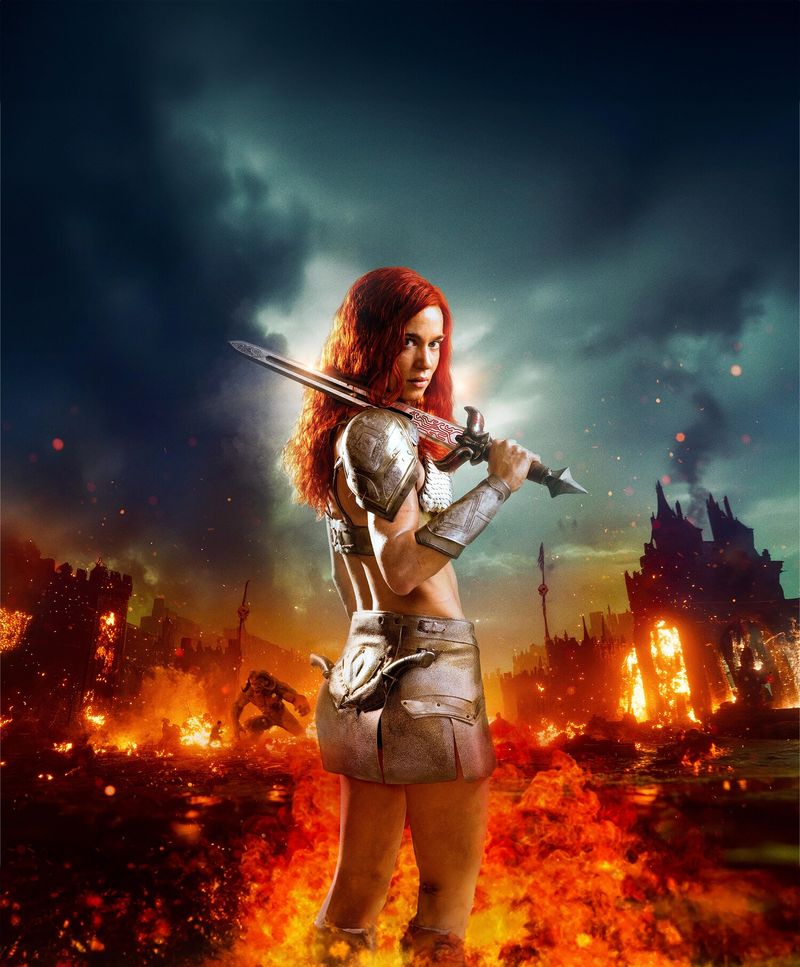 The New Red Sonja Warrior