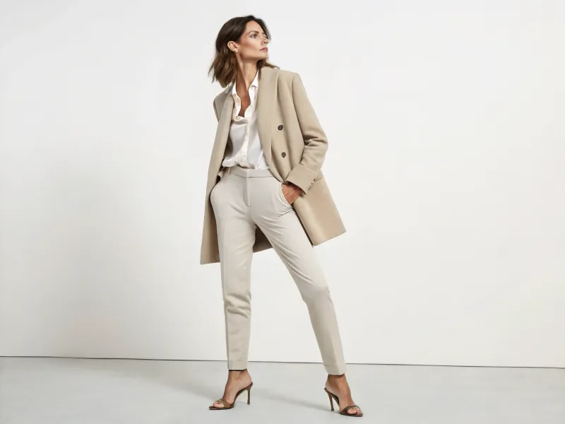 The Oversized Blazer with Slim Trousers