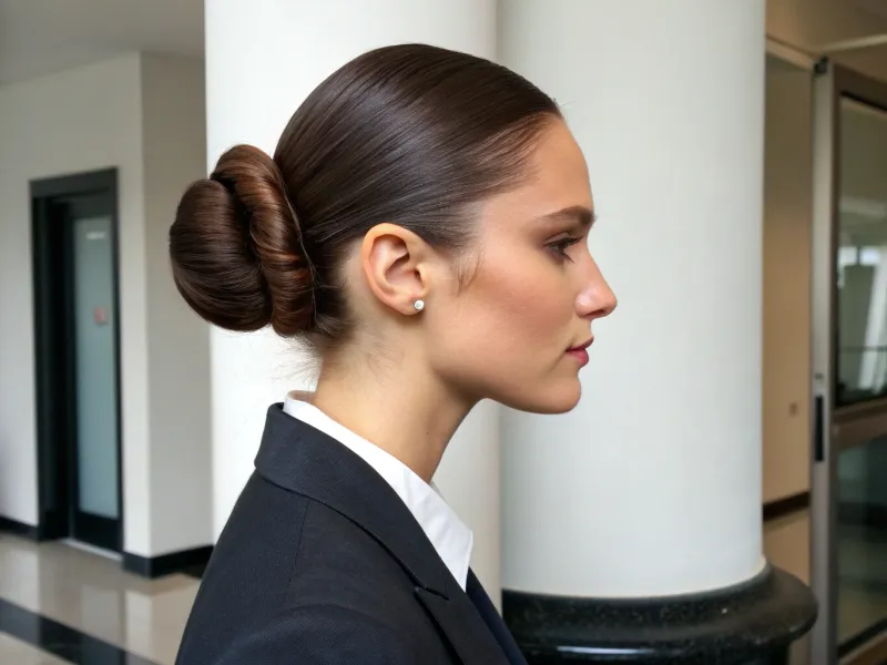 The Sleek Low Bun