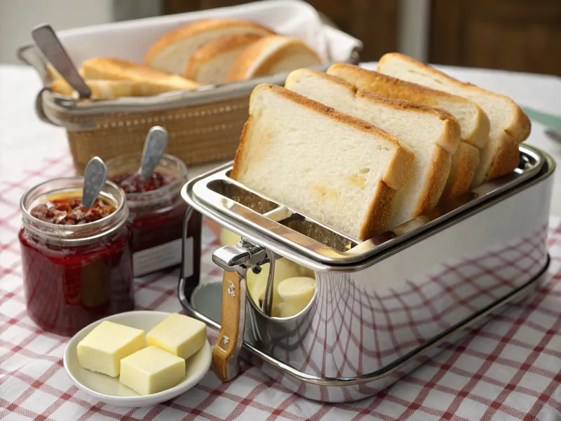 Toast with Butter, Jam, or Jelly