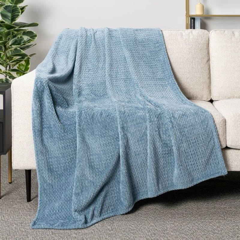 Travel Blanket or Fleece Throw