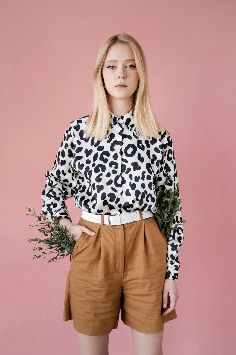 Try a Printed Blouse