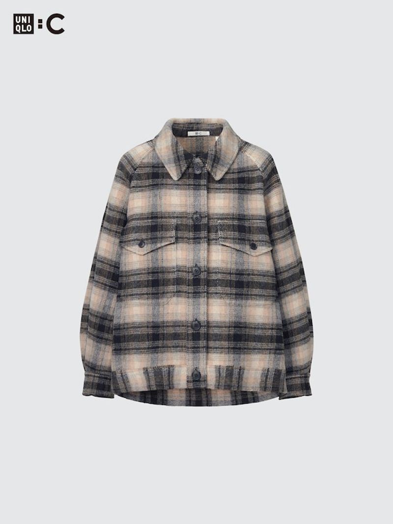 Uniqlo Flannel Shirt Jacket