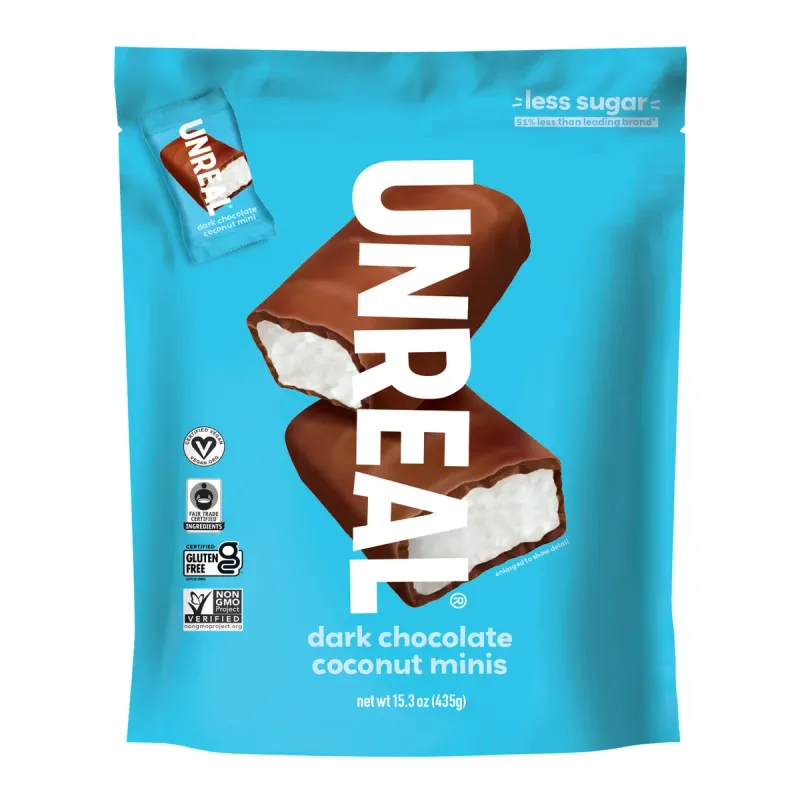 Unreal Dark Chocolate Coconut Bars