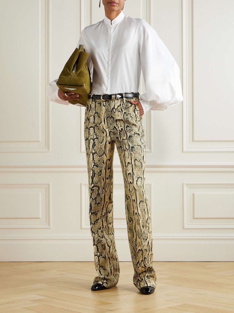 White Button-Down Shirt