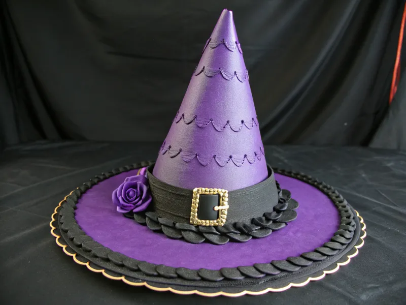Witch Hat Cone Cake