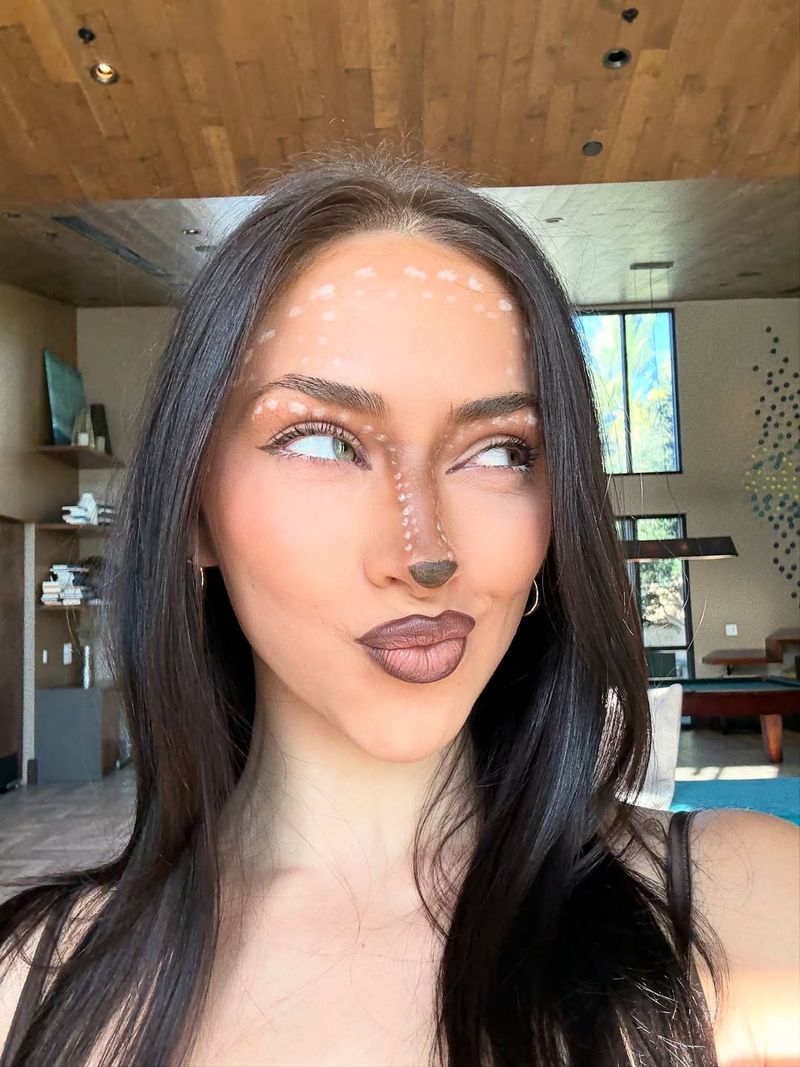 Deer Inspired Makeup