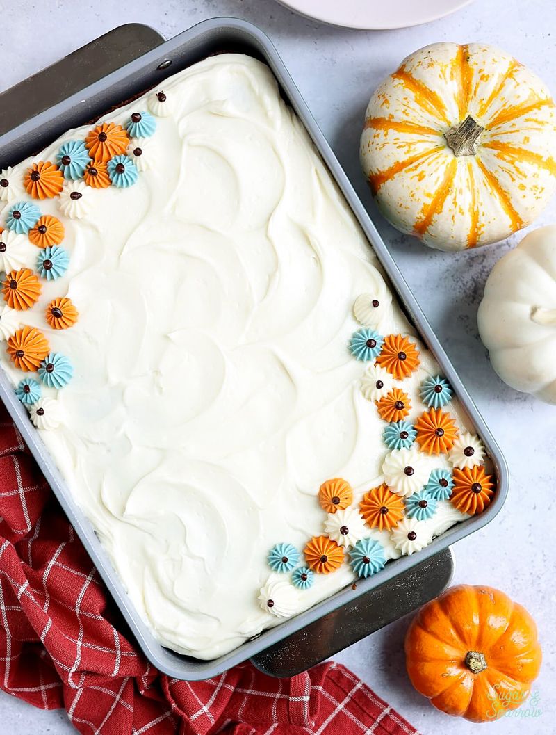 Pumpkin Sheet Cake