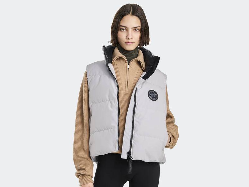Canada Goose Grandview Black Label Crop Puffer Vest