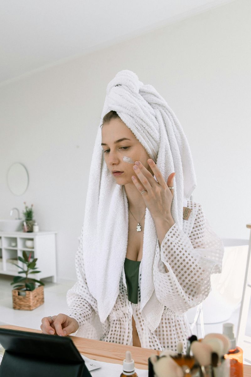 Add Light Makeup or a Tinted Moisturizer