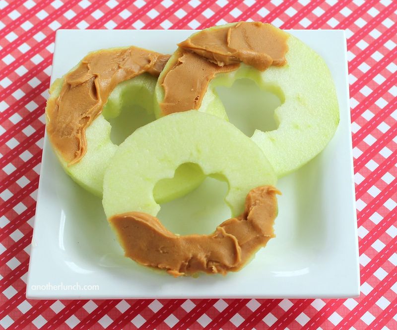 Apple Slices with Almond Nut Butter
