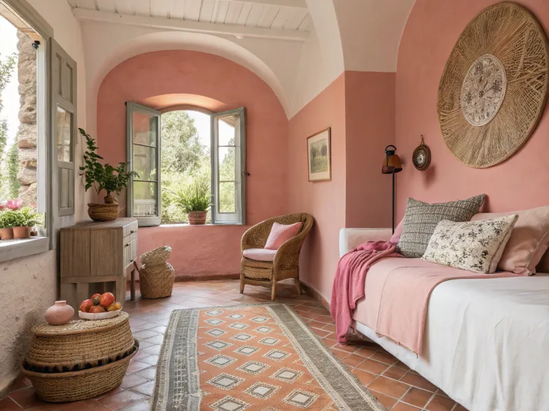 Blush & Clay – Blush Pink, Terracotta, Warm Gray, and Soft Rose