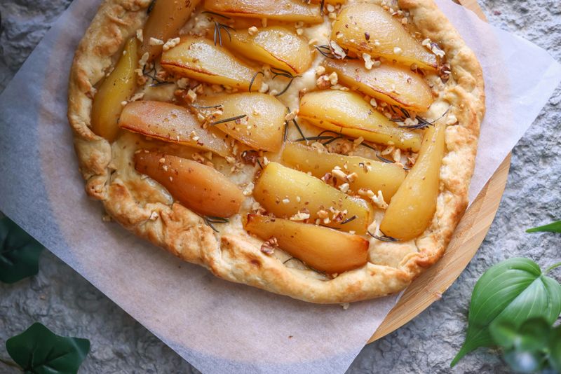 Brown Butter Pear Galette