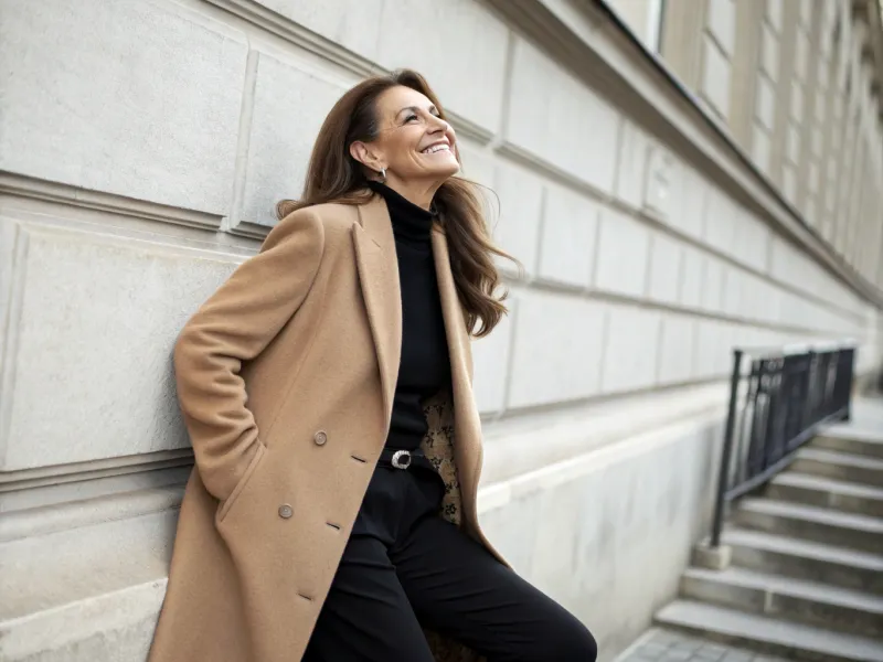 Camel Coat Over Everything