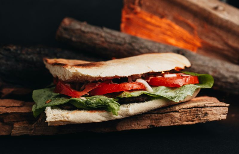 Caprese Sandwich with Pesto & Mozzarella