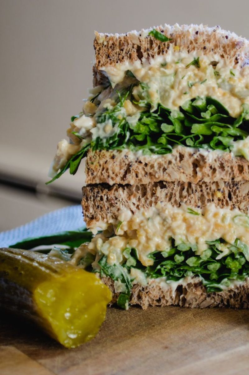 Chickpea Salad Sandwich