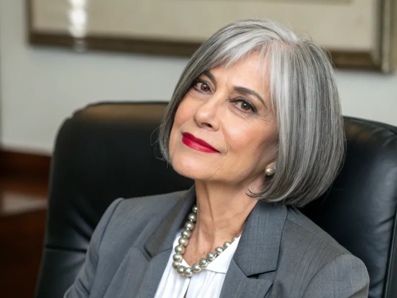 Chin-Length Blunt Cut