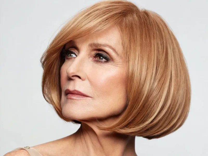 Chin-Length with Tucked Ends