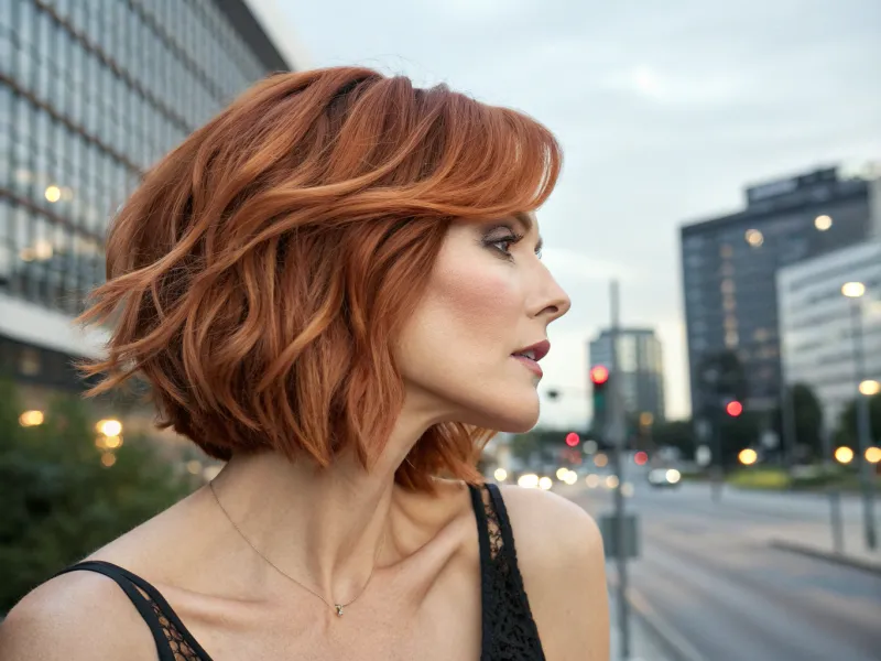 Choppy Bob with Layers