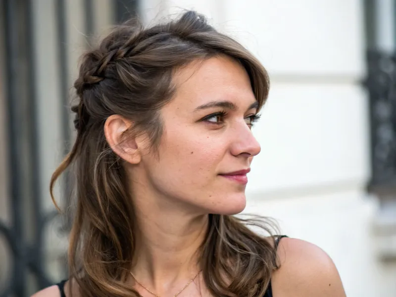 Constant Side-Part Plus Overly Done Hair with No Update