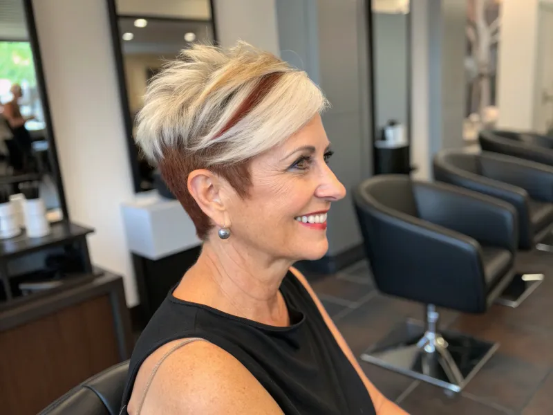 Contrasting Colors and Lengths