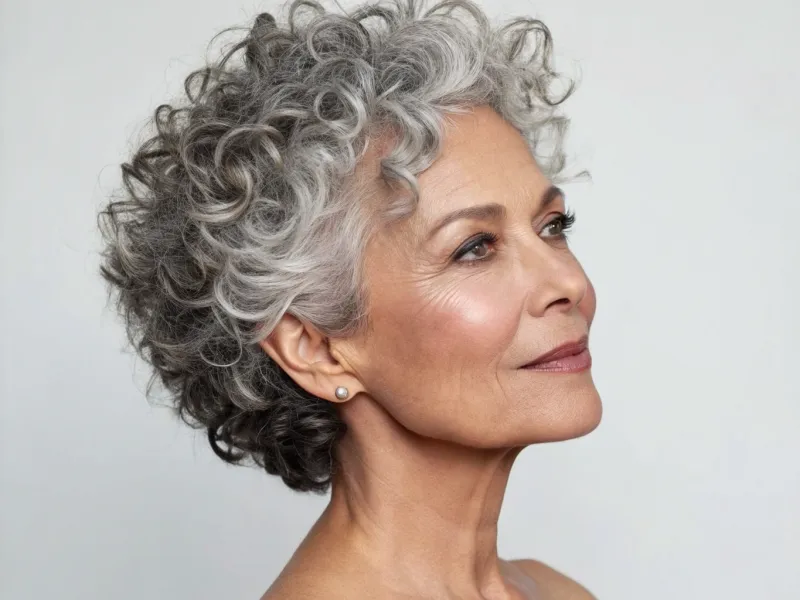 Cropped Curls with Height