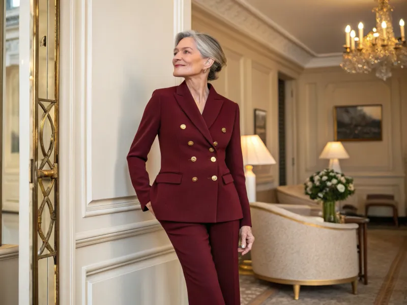 Double-Breasted Blazer