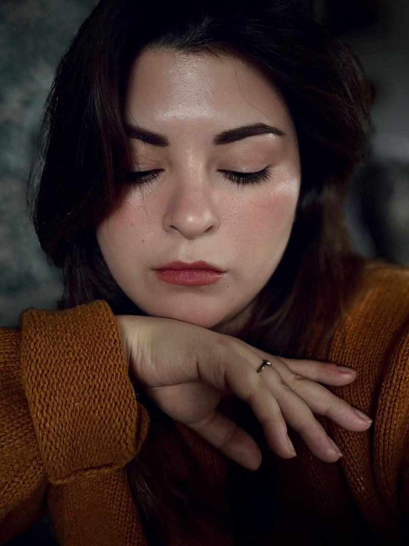 During a personal vulnerability moment