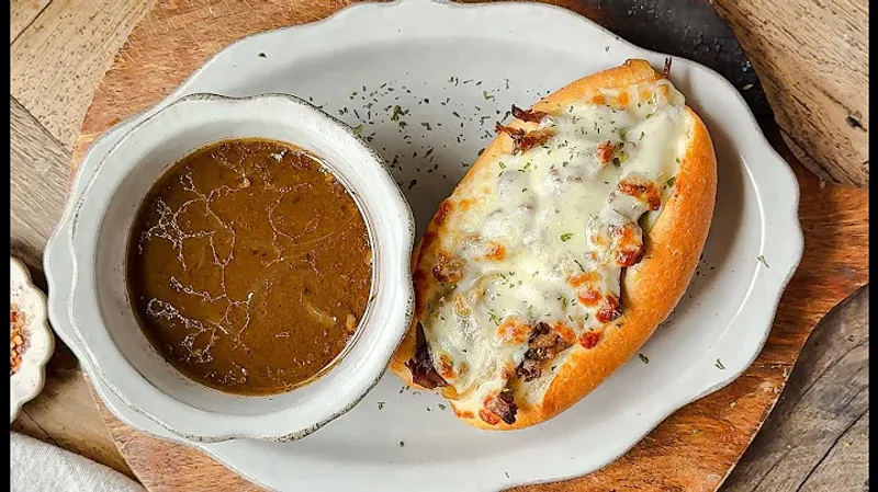 Easy Crock Pot French Dip Sandwiches
