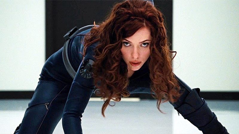 Emily Blunt - Black Widow in Iron Man 2