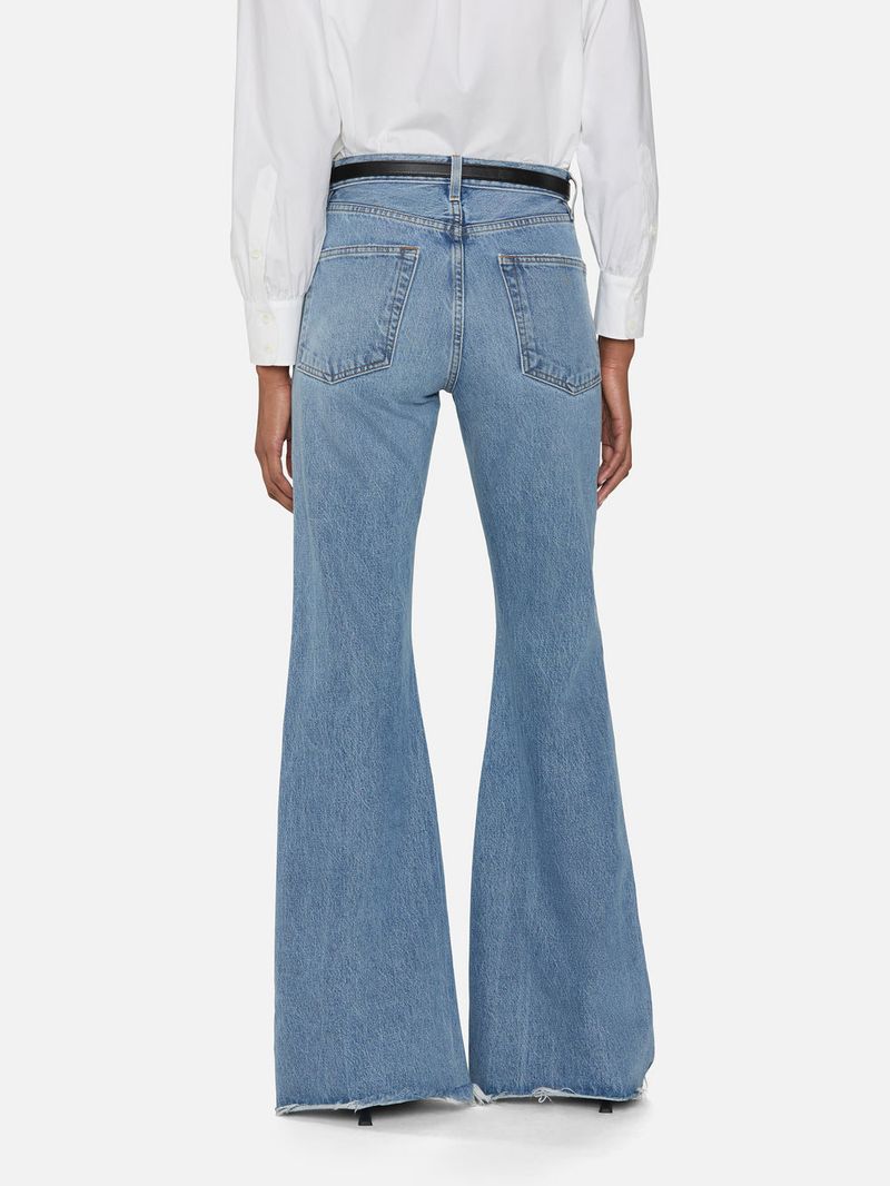 FRAME The Lax Fan Flare Jeans