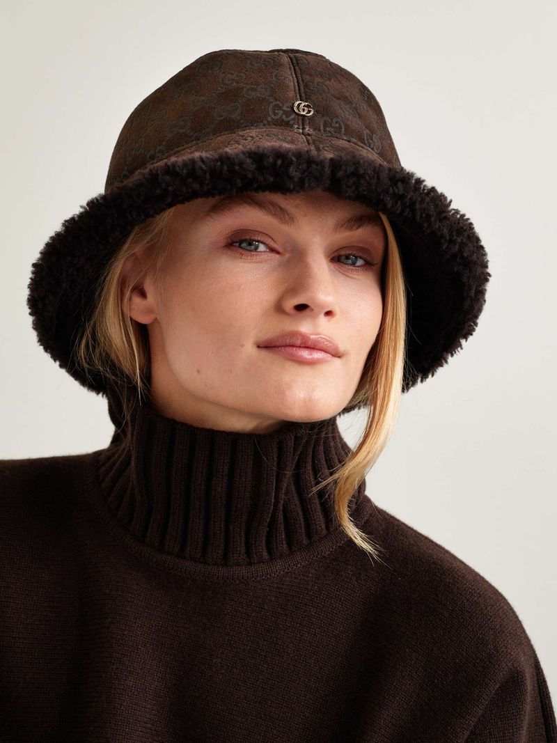Faux Fur Bucket Hats