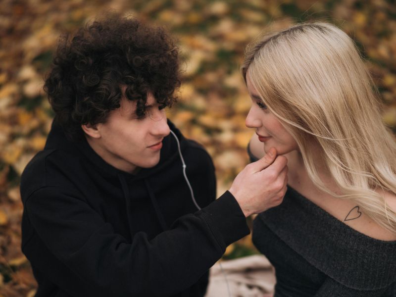 He Gets Awkward or Nervous Around You