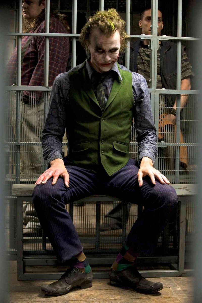 Heath Ledger in The Dark Knight
