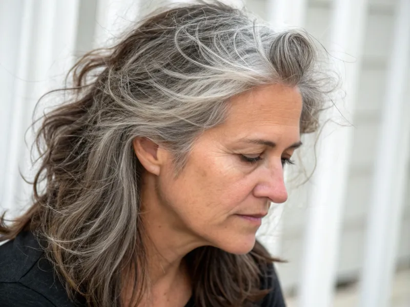 Ignoring Gray Hair Completely