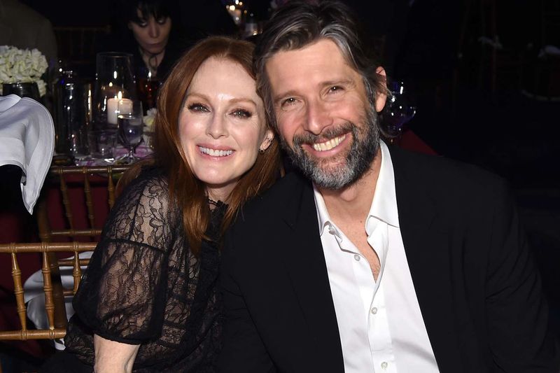 Julianne Moore and Bart Freundlich